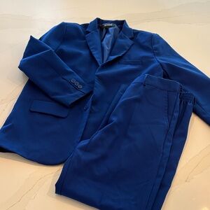 Men's Blue Suit Set